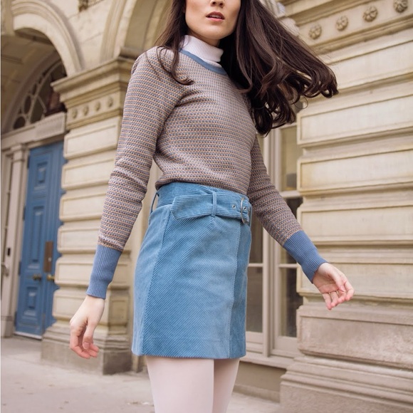 Zara Corduroy Skirt - Picture 7 of 14